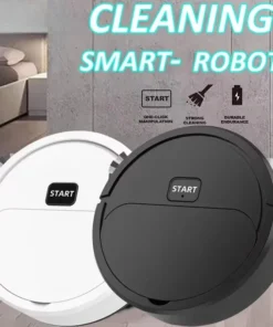 Fully Automatic Sweeping Robot Portable Mini Home Floor Robotic Vacuum Cleaner Mopping Rechargeable Wet Dry Three-In-One Sweeper