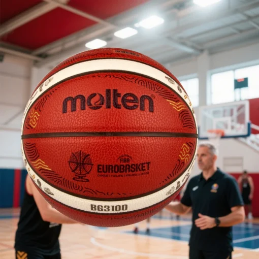 Molten 2025 Basketball with Fingerprint Design, High Elasticity PU Material, Official Size 7 for Indoor and Outdoor Use - Image 7