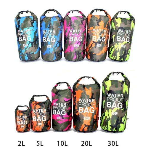 Waterproof Dry Bag for Outdoor Sports, Available in Various Sizes for Swimming and Kayaking - Image 6