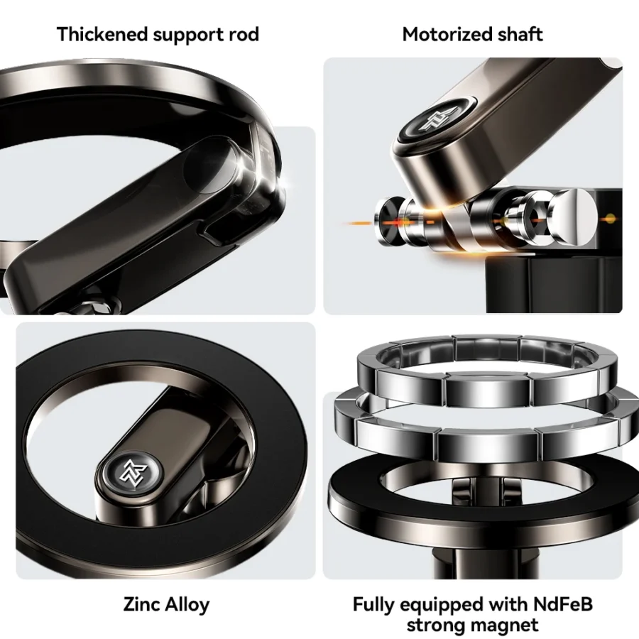 YZ For Tesla Magnetic Car Phone Holder 2025 Model 3 Y Highland Juniper Air Vent Mount Car Bracket Stand 360 Degree Rotatable - Image 5