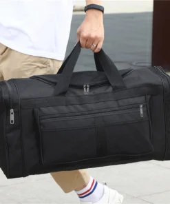 Alternative view of Women Men Nylon Travel Duffel Bag Carry On Luggage Bag Men Tote Large Capacity Weekender Gym Sport Holdall Overnight Bag Pouches