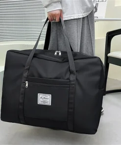 Large Capacity Folding Travel Bags Waterproof Luggage Tote Handbag Travel Duffle Bag Gym Yoga Storage Shoulder Bag For Women Men