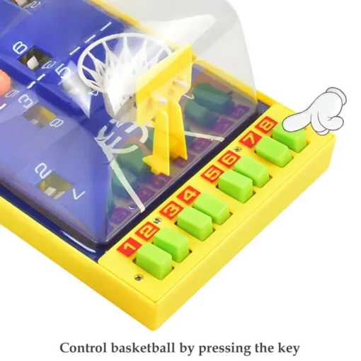 Mini Basketball Game Toy with Indoor Play Feature for Kids - Image 2
