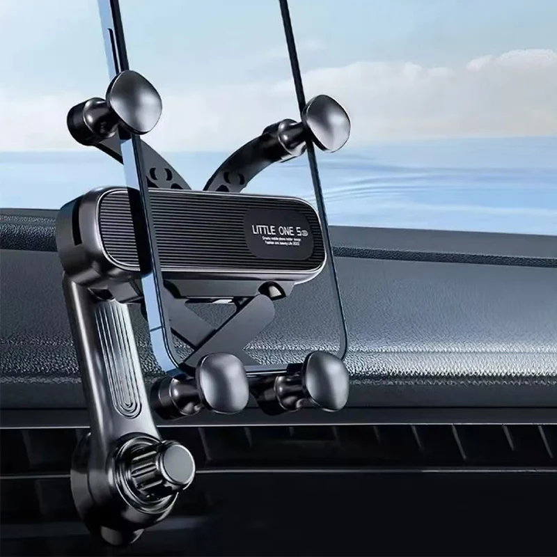 Gravity Car Phone Holder for 4.7-7 inch Mobile Phone Car Air Vent Phone Mount Universal Shockproof GPS Clip Smartphone Stand - Image 4