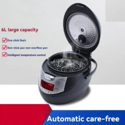 Alternative view of Electric Tapioca Ball Cooker with 5L and 6L Capacity for Bubble Tea Shops and Cafes