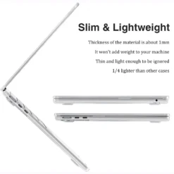 Alternative view of MacBook Air Hard Shell Case with Durable Protection for 13 Inch Models (2022-2025)