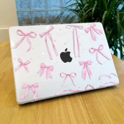 Crystal Flower Hard Case for MacBook Air and Pro 13/15 2023-2024 Models