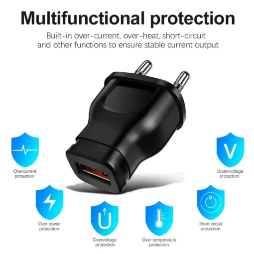 5V 1A USB Wall Charger Power Adapter with Compact Design for Mobile Devices - Image 6