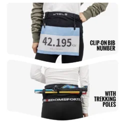 Alternative view of Running Waist Bag with Breathable Material and Quick Dry Feature for Fitness Enthusiasts