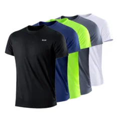 Men's Quick Dry Moisture Wicking Training T-Shirt for Gym and Running