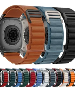 Alternative view of Alpine Strap For Apple Watch Band Ultra 2 3 Watchband 45mm 49mm 42mm 46mm 44mm 41mm 40mm Bracelet Iwatch Series 11 9 8 7 6 SE 10