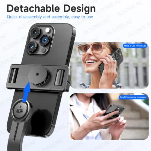 Alternative view of Selfie Stick Tripod with Detachable Bluetooth Remote, 360° Rotation,Extendable Pole, Fill Light Option, for iPhone Android Phone