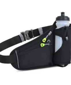 Running Waist Bags Water Bottle Holder Hydration Belt Bag Men Women Sports Fanny Pack Gym Running Cell Phone Jogging Cycling Bag
