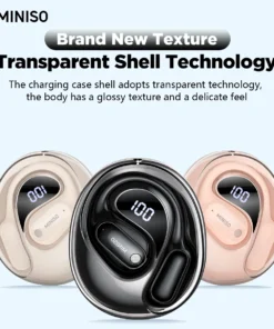 Alternative view of Translator MINISO MS190 New OWS Wireless Headphones Sport Waterproof Headsets Intelligent Bluetooth Translation Earbuds