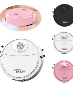 Alternative view of Vacuum Cleaner USB Charging Sweeping Robot Mop Machine Pet Hair Hard Floor Carpet Home Smart Sweeping Suction Cleaning Appliance