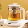 Multi-function Glass Tea Maker with Insulation for Home Use, 1.8L Capacity