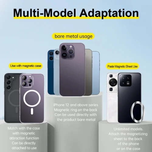 Alternative view of TELESIN Magnetic Selfie Stick Tripod with Remote For Cellphone For iPhone 16 15 14 13 12 Pro Max For HUAWEI XIAOMI SAMSUNG