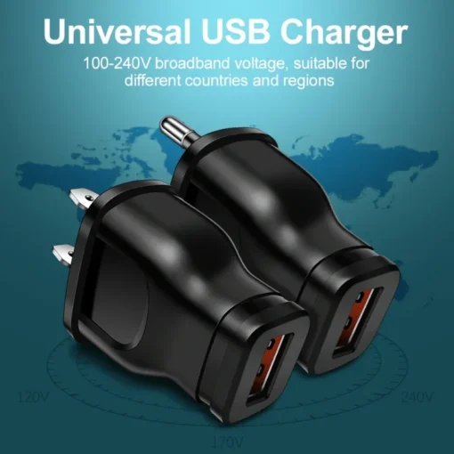 5V 1A USB Wall Charger Power Adapter with Compact Design for Mobile Devices - Image 4