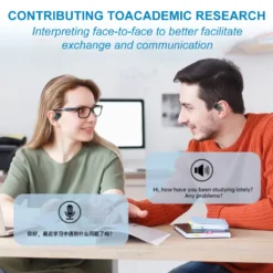 Alternative view of Wireless Earbuds with AI Real-Time Translation for Travelers and Language Learners