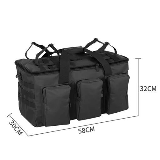Tactical Duffel Bag with 55L Capacity for Camping and Travel - Image 6