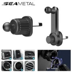 Car Phone Holder with Air Vent Bracket for Secure Smartphone Support
