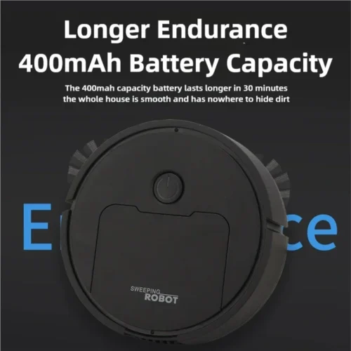 Alternative view of Mini Vacuum Cleaner Household Smart Sweeping Robot Suction Moving 3-in-1 Cleaning Tools Gift Mopping Machine Portable