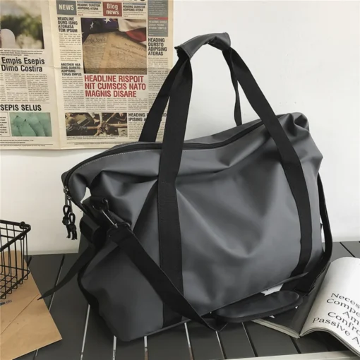 Large Capacity Handheld Travel Bag with Lightweight Storage for Sports and Fitness - Image 5