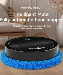 Alternative view of Fully automatic silent mopping robot | Home smart sweeping and mopping machine | Automatic cleaning with wash-free cloth