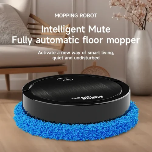 Alternative view of Fully automatic silent mopping robot | Home smart sweeping and mopping machine | Automatic cleaning with wash-free cloth