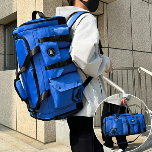 Large-Capacity Travel Backpack with Wet and Dry Separation for Gym and Outdoor Activities - Image 2