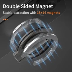 Alternative view of Foldable Double-Sided Magnetic Phone Holder with MagSafe Compatibility for Home and Car