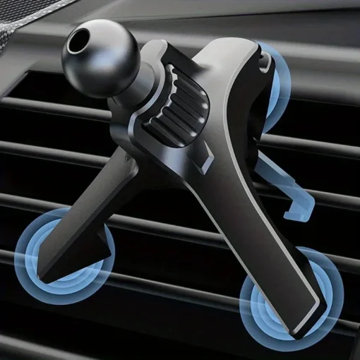 Car Phone Holder with 17mm Ball Head for Air Vent Mounting in Most Vehicles - Image 7