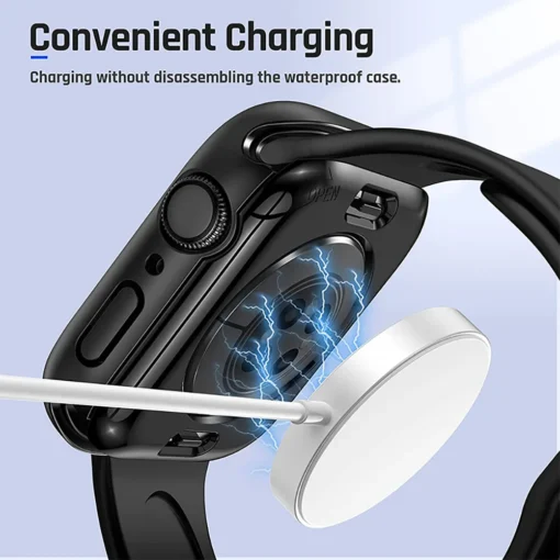 Tempered Glass Screen Protector with Scratch Resistance for Apple Watch Sizes 38mm to 46mm - Image 6