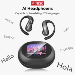 Bluetooth Earbuds with AI Translation Feature and Ultra-long Battery Life