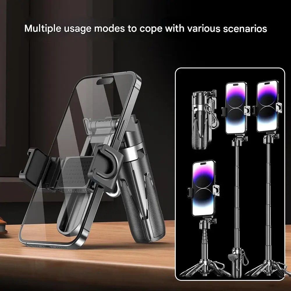 Portable Selfie Stick with Bluetooth Remote Control for Smartphones - Image 6