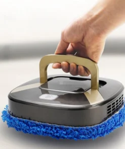 Alternative view of Smart Mopping Robot, Auto - Rotating Wet & Dry Mop, Hidden Handle & Low - Noise, Home/Pet/Lazy Cleaning Helper Electric Mop