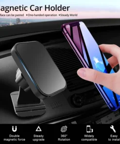 Alternative view of ANMONE Magnetic Car Holder For IPhone Samsung Mobile Phone Holder Stand Car Air Vent Magnet Mount GPS Support Car Phone Holder