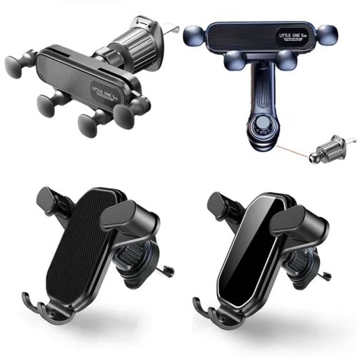 Gravity Car Phone Holder for 4.7-7 inch Mobile Phone Car Air Vent Phone Mount Universal Shockproof GPS Clip Smartphone Stand