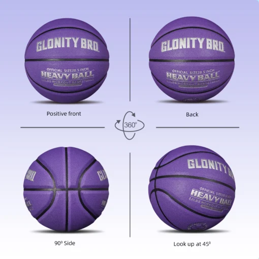 Weighted Basketball 2.2 lbs for Skill Development Size 6 for Youth & Women - Image 5