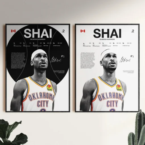 Canvas Poster of Famous Basketball Players - Premium Sports Wall Art for Fans' Home and Office Decor - Image 4