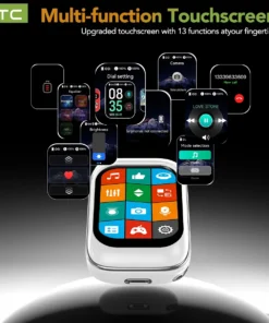 Alternative view of HTC NE48 Earphones Bluetooth V6.0 AI Translator Earbud TWS Sports Wireless Headphones Side-sliding headphones Ultra HD Screen