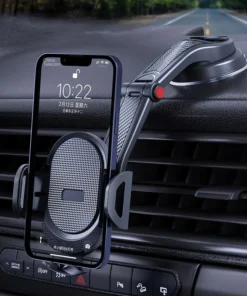 2026 New Universal Sucker Car Phone Holder Windshield Car Dashboard Mobile Cell Support Bracket For iPhone15 14 13 Xiaomi Samsun