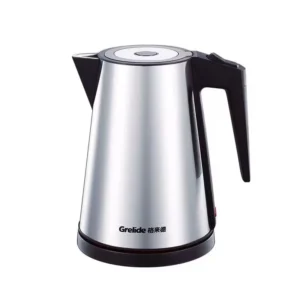 Electric Kettle with Stainless Steel Inner Tank, 1.2L Capacity for Hotel Use - Silver