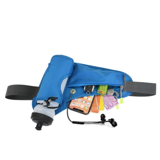 Waist Bag with Dual Water Bottle Holders for Running and Sports Activities - Image 5