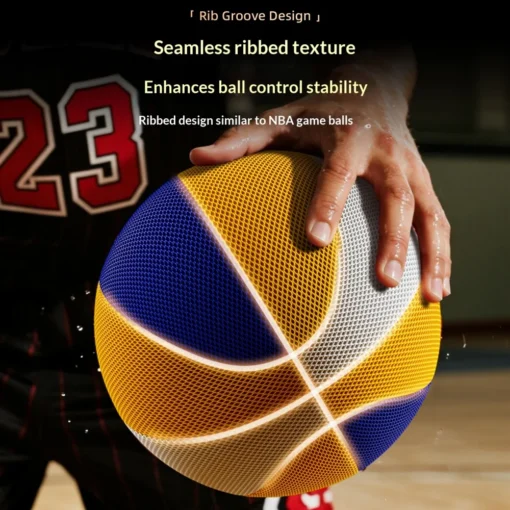 Apartment Safe Noiseless Dual Layer Basketball for Indoor Parent-Child Training - Image 4