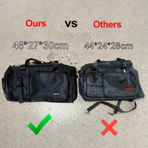 Sports Gym Bag with Dry Wet Storage for Women - Ideal for Swimming and Travel - Image 5