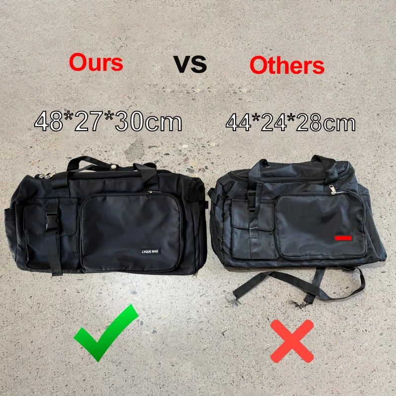 Sports Gym Bag Travel Dry Wet Handbags For Women Female Swimming Shoulder Crossbody Fitness Outdoor Travel Bag Weekender Duffel - Image 5