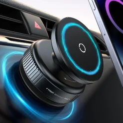Magnetic Car Phone Holder with 360° Rotation for Easy Navigation