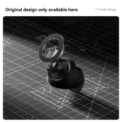 Alternative view of Tesla Car Phone Holder with Magnetic Mount for Model 3 and Model Y, 360-Degree Rotatable