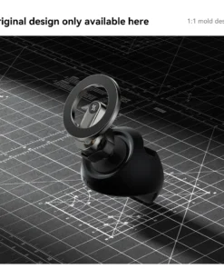 Alternative view of YZ For Tesla Magnetic Car Phone Holder 2025 Model 3 Y Highland Juniper Air Vent Mount Car Bracket Stand 360 Degree Rotatable